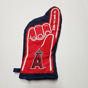 Anaheim ANGELS MLB #1 OVEN MITT Grill Fire Pit UT You The Fan Trout Baseball Fan
